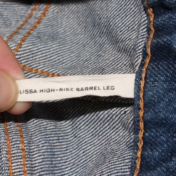 Rag & Bone Alissa Barrel Jeans Size 27 - Picture 10 of 12